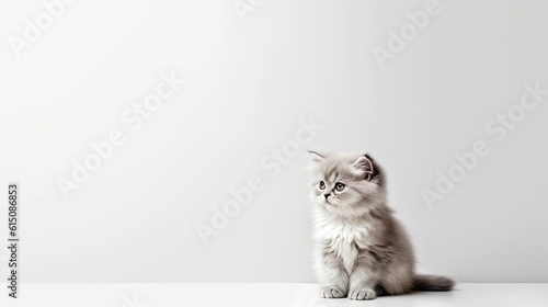 PetPano - Adorable Pet with Panoramic View on White Background for Advertising