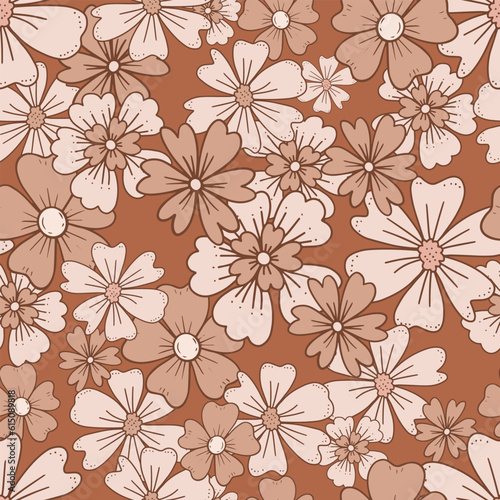 Floral seamless pattern. Vector design for paper  cover  fabric interior decor.