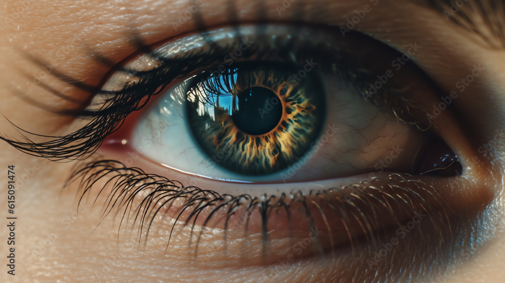 Fototapeta premium close up photography of eye cinematic