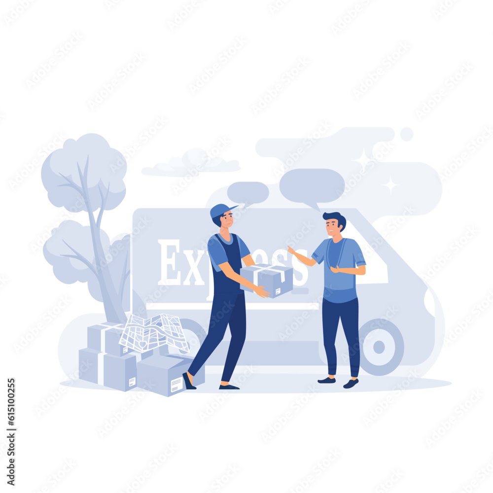 Schedule planning illustration. Business management and organization concept. flat vector modern illustration Schedule planning illustration. Business management and organization concept. flat vector modern illustration