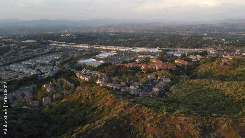 Aerial View of Interstate 5 and Santa Clarita Valley Aerial View of Interstate 5 and Santa Clarita Valley