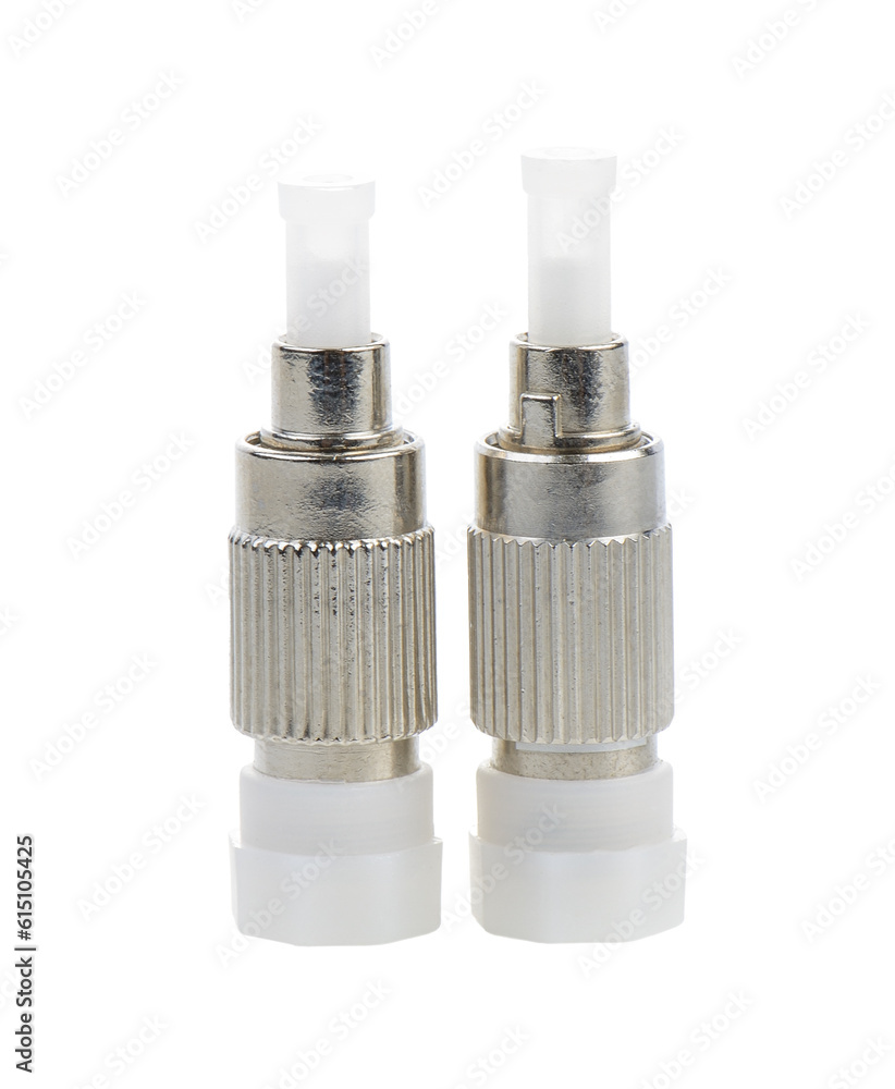 fiber optic connectors, ST, SC and FC isolated on transparent png fiber optic connectors, ST, SC and FC isolated on transparent png