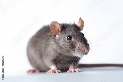 Generative AI. a mouse on a white background