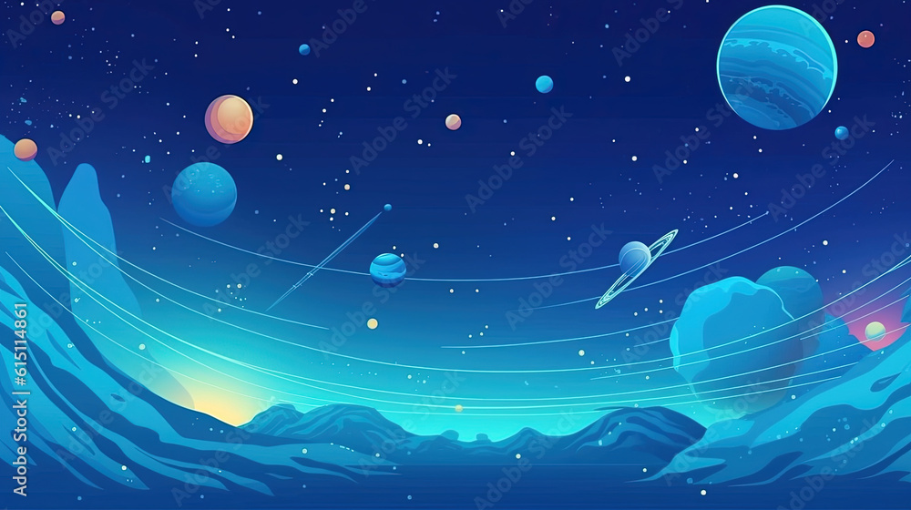 Fototapeta premium Pattern design space background