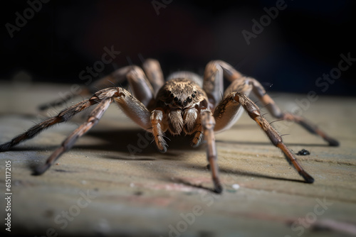 Stealth of the Wolf Spider. Generative AI