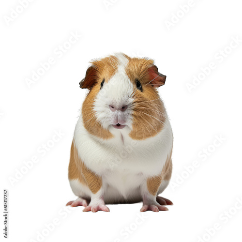  a cute guinea pig posing