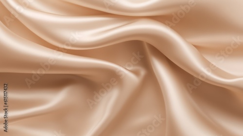 Smooth elegant golden silk or satin texture, Generative AI