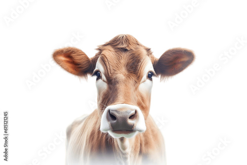 Jersey Cow Transparent Isolated Livestock, AI