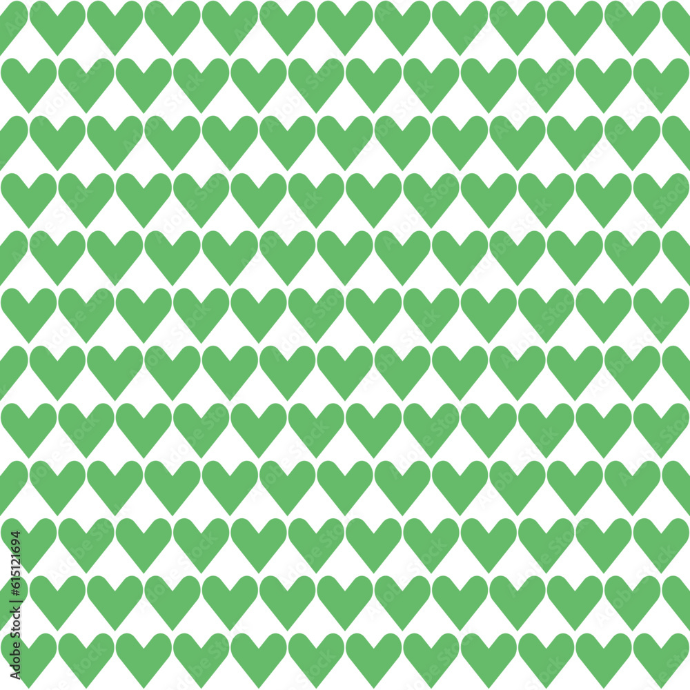 Light green heart pattern. Heart vector pattern. Heart pattern. Seamless geometric pattern for clothing, wrapping paper, backdrop, background, gift card, decorating. Light green heart pattern. Heart vector pattern. Heart pattern. Seamless geometric pattern for clothing, wrapping paper, backdrop, background, gift card, decorating.