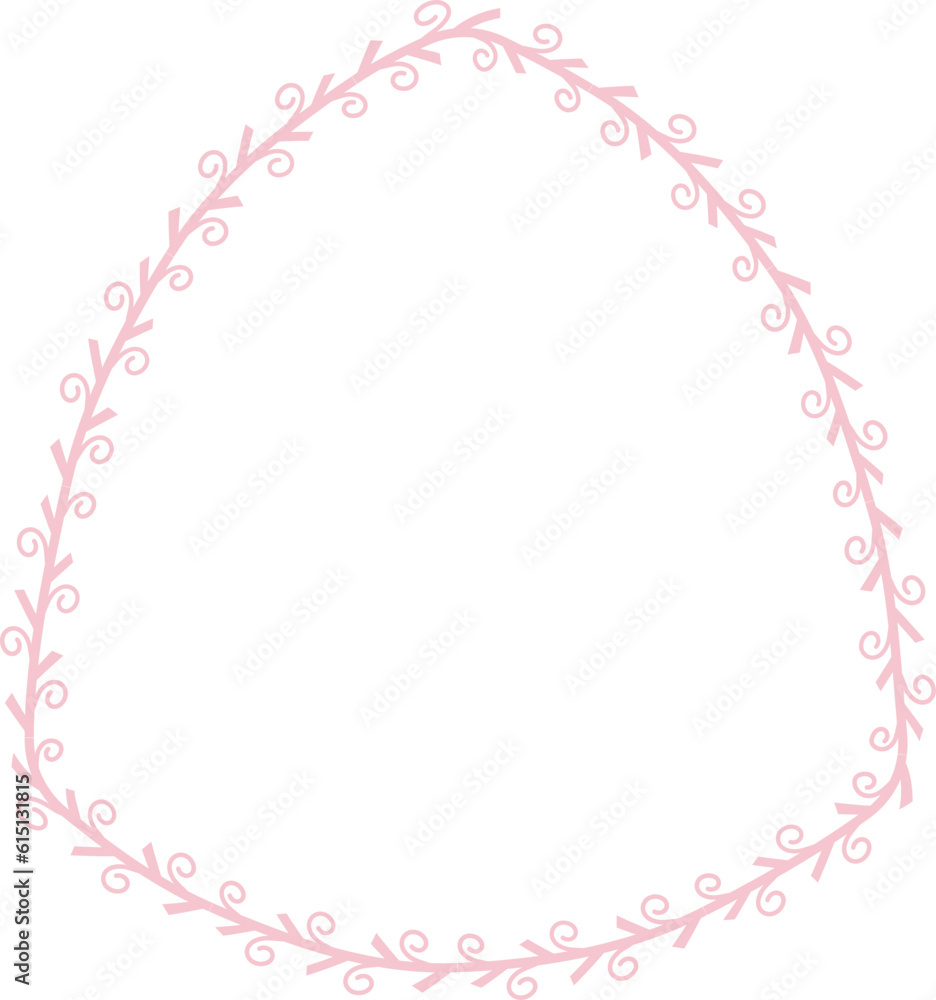 Curvilinear Triangle Shape Spiral Frame Leaf Flower frame laurel wreath floral vector pink pastel decoration leaves botanical borders border framing pressed flowers background wedding valentine Curvilinear Triangle Shape Spiral Frame Leaf Flower frame laurel wreath floral vector pink pastel decoration leaves botanical borders border framing pressed flowers background wedding valentine