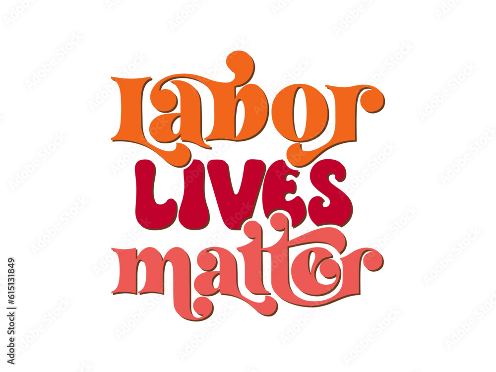 Happy Labor day groovy & Sublimation design Happy Labor day groovy & Sublimation design