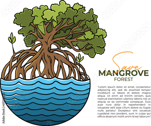 Mangrove Tree Planting Campaign Banner