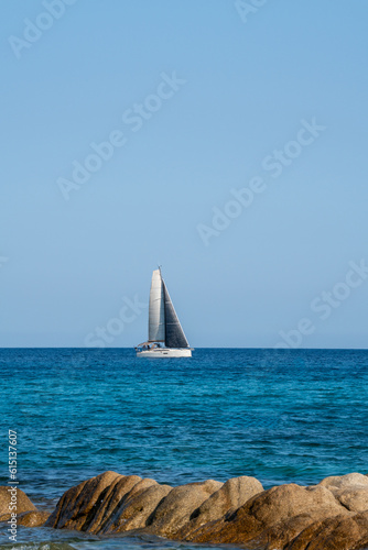 Voilier dans le golfe de St Tropez