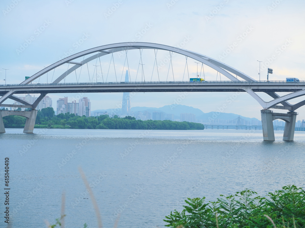 Obraz premium 한강다리 