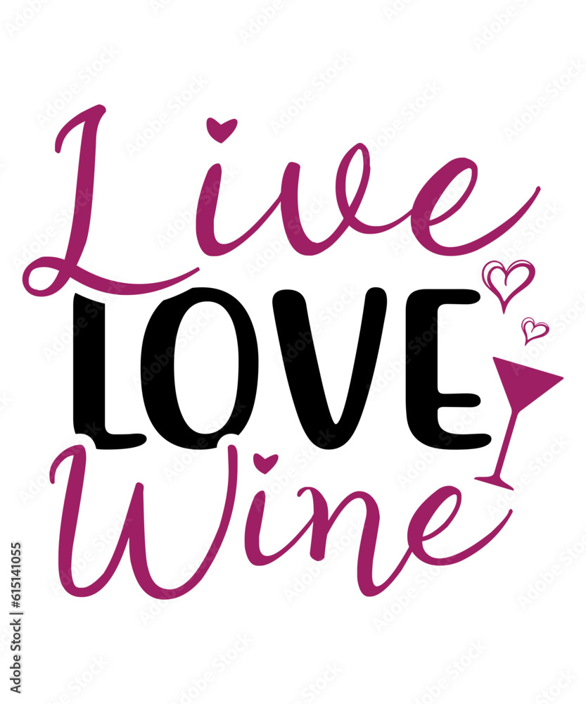 Wine Svg Bundle, Wine Quotes Svg, Alcohol Svg Bundle, Drink Svg, Wine