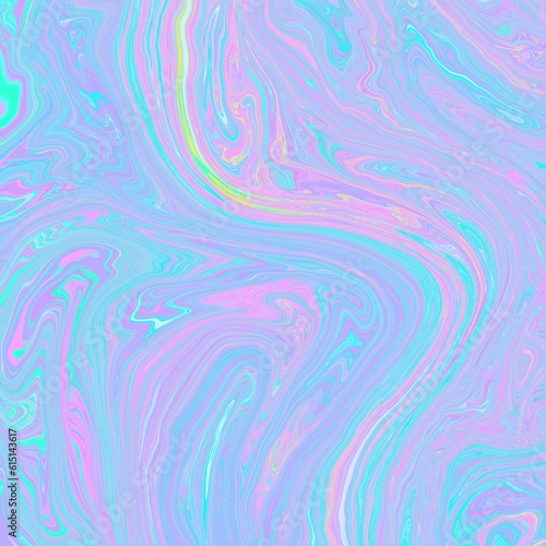 Trendy Abstract Artistic Background. Glamorous Marbled Holographic Texture. Illustration with an Abstract Modern Wallpaper.                                        