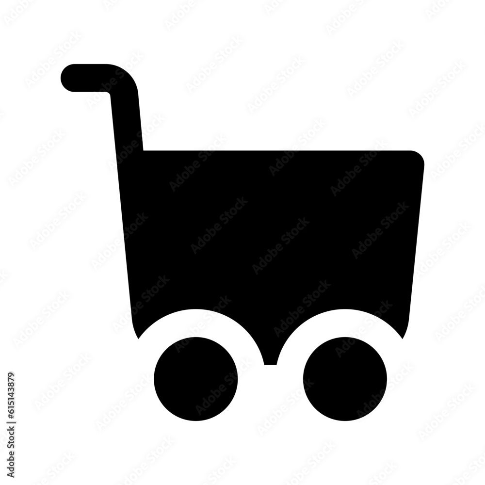 shopping carts glyph icon shopping carts glyph icon