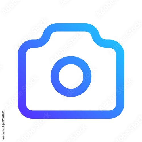 camera gradient icon