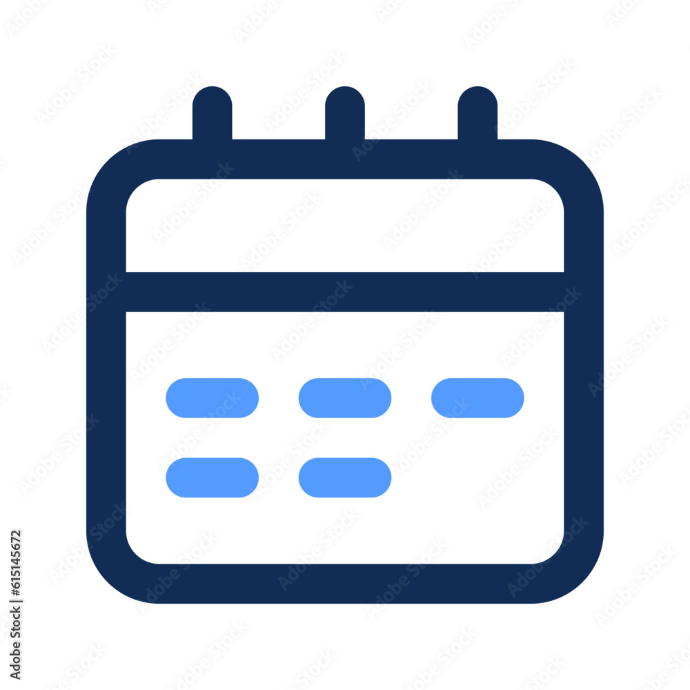 calendar outline color icon calendar outline color icon