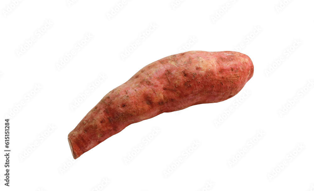 Slices sweet potato isolated blank background. Slices sweet potato isolated blank background.