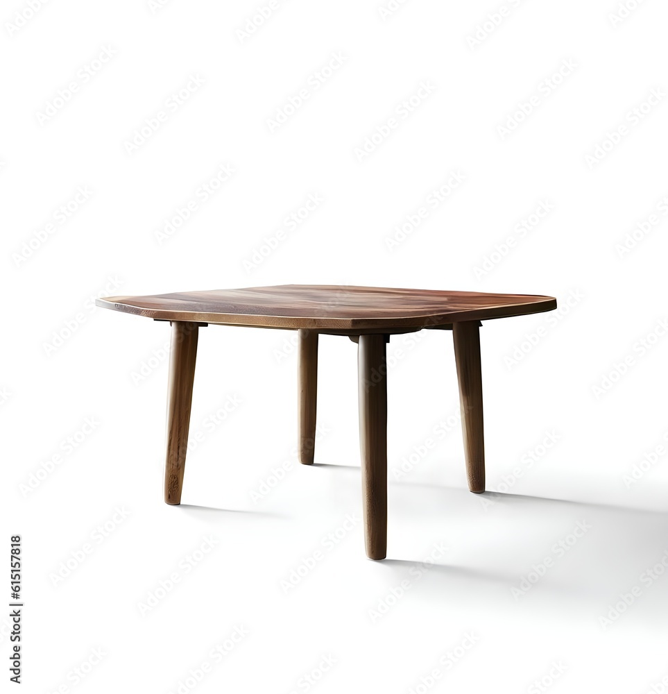 table isolated on white table isolated on white