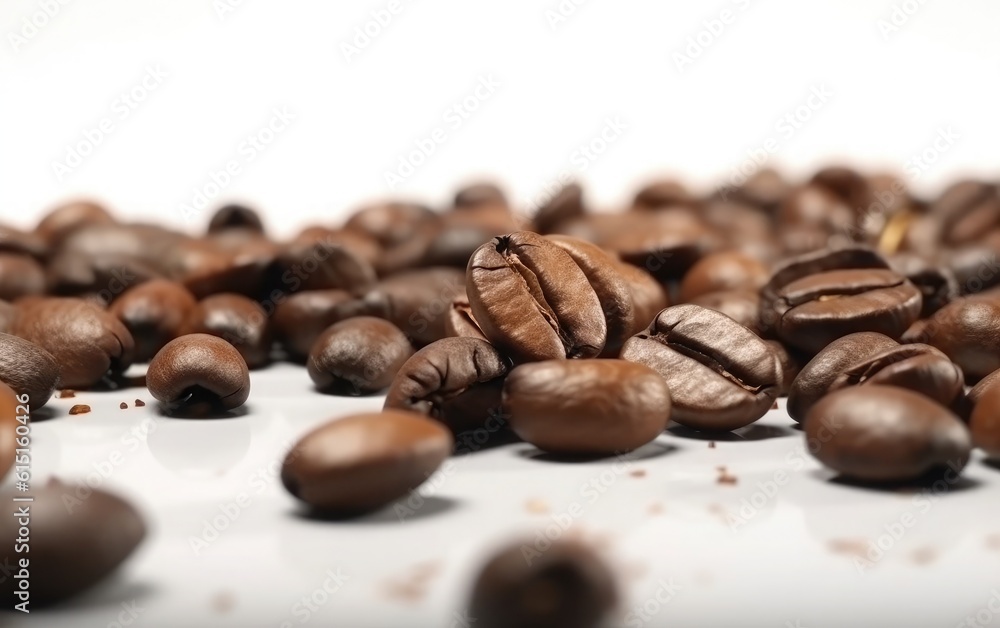 coffee beans on the ground coffee beans on the ground
