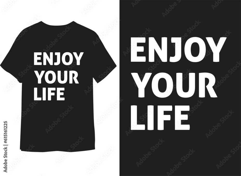 typography t shirt design