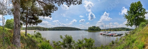 Panorama Talsperre Heyda bei Ilmenau im Sommer © Henry Czauderna