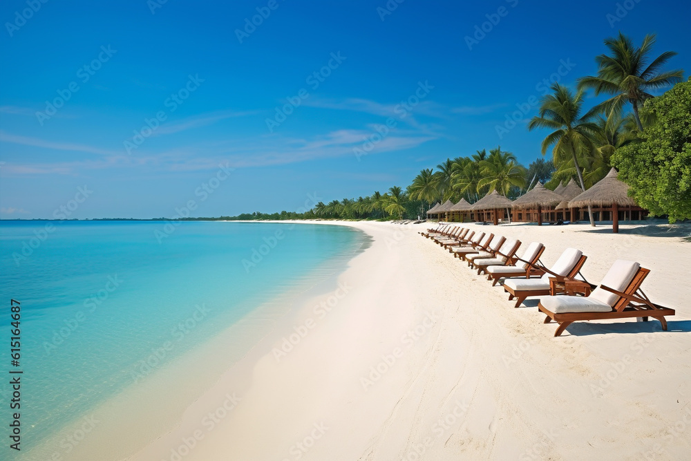 Naklejka premium Beach