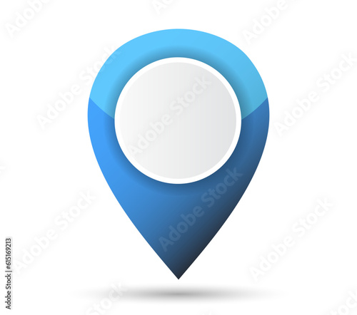 Free Download Map pointer icon. Glossy illustration - GFXLoad