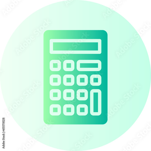 calculator gradient icon