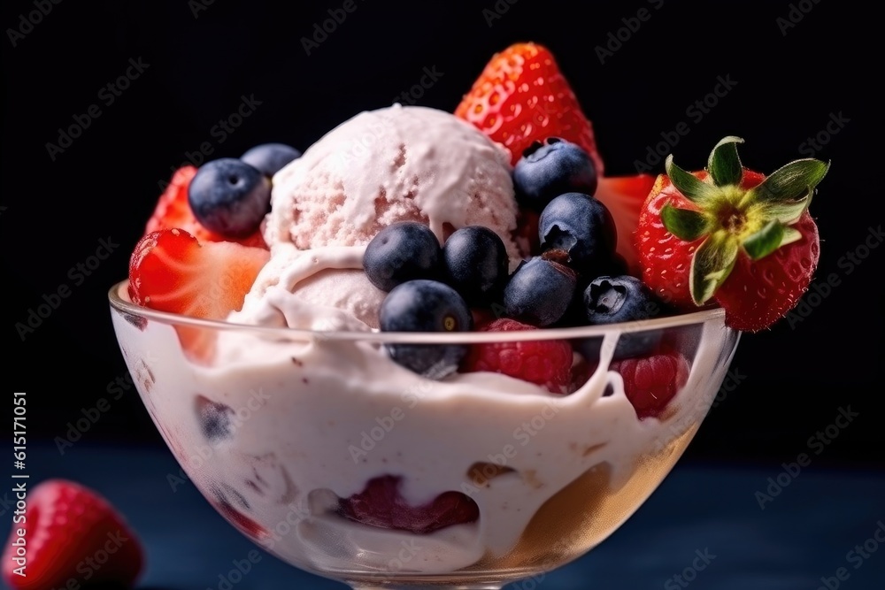 Delicious sweet milkshake in glass jar with cream ai generated Delicious sweet milkshake in glass jar with cream ai generated