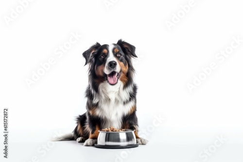 Dog and dog food studio shot © Tixel