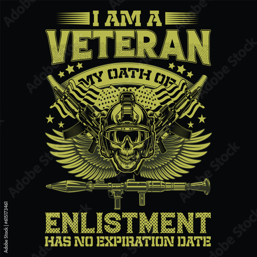 veteran t shirt design. t shirt design for veteran type.