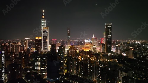 Wallpaper Mural The view of Taipei city. Torontodigital.ca