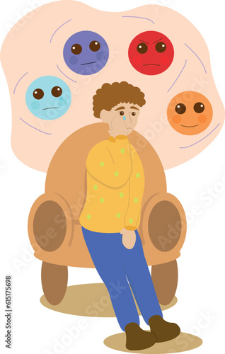 Mental disorder illustration 