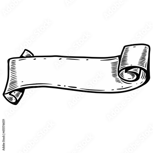 Hand drawn engraving style vector art illustration