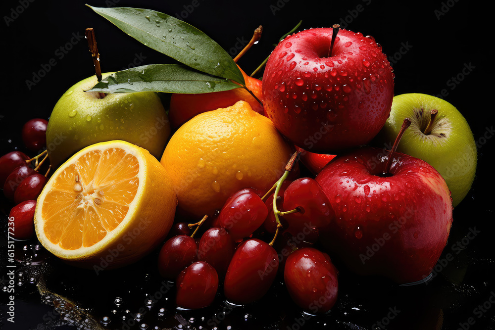 Assorted fruits - ai generated Assorted fruits - ai generated