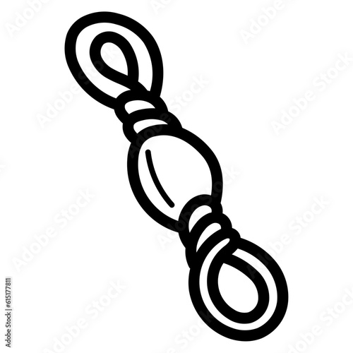 swivel line icon style