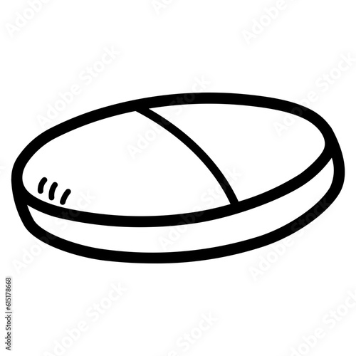 caplet line icon style