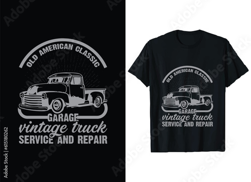 old American  classic Truck driver T-Shirt Design vector Graphic, old Truck Driver T-Shirts,  american Truck lover t-shirt Designs,