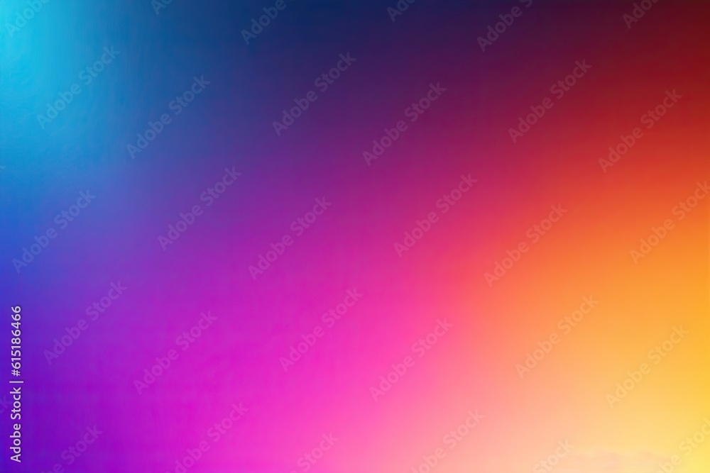 Fototapeta premium Blurred colored abstract background. Smooth transitions of iridescent colors. Colorful gradient. ai generative