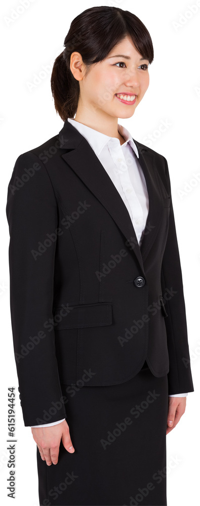 Digital png photo of portrait of smiling asian businesswoman on transparent background Digital png photo of portrait of smiling asian businesswoman on transparent background