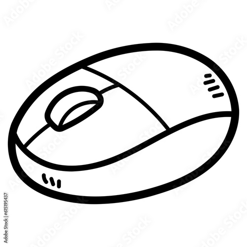 mouse line icon style