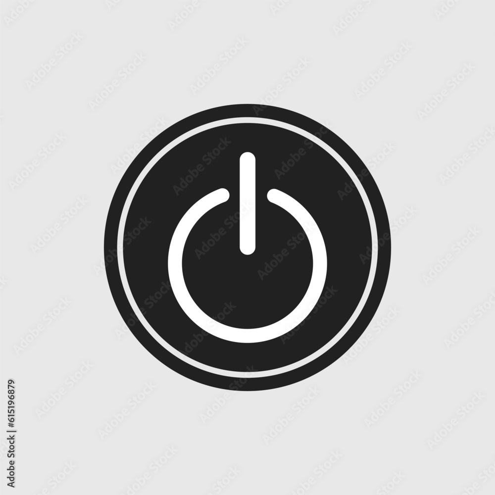 on, off, power icon vector design, Icon button on, shutdown on, off, power icon vector design, Icon button on, shutdown