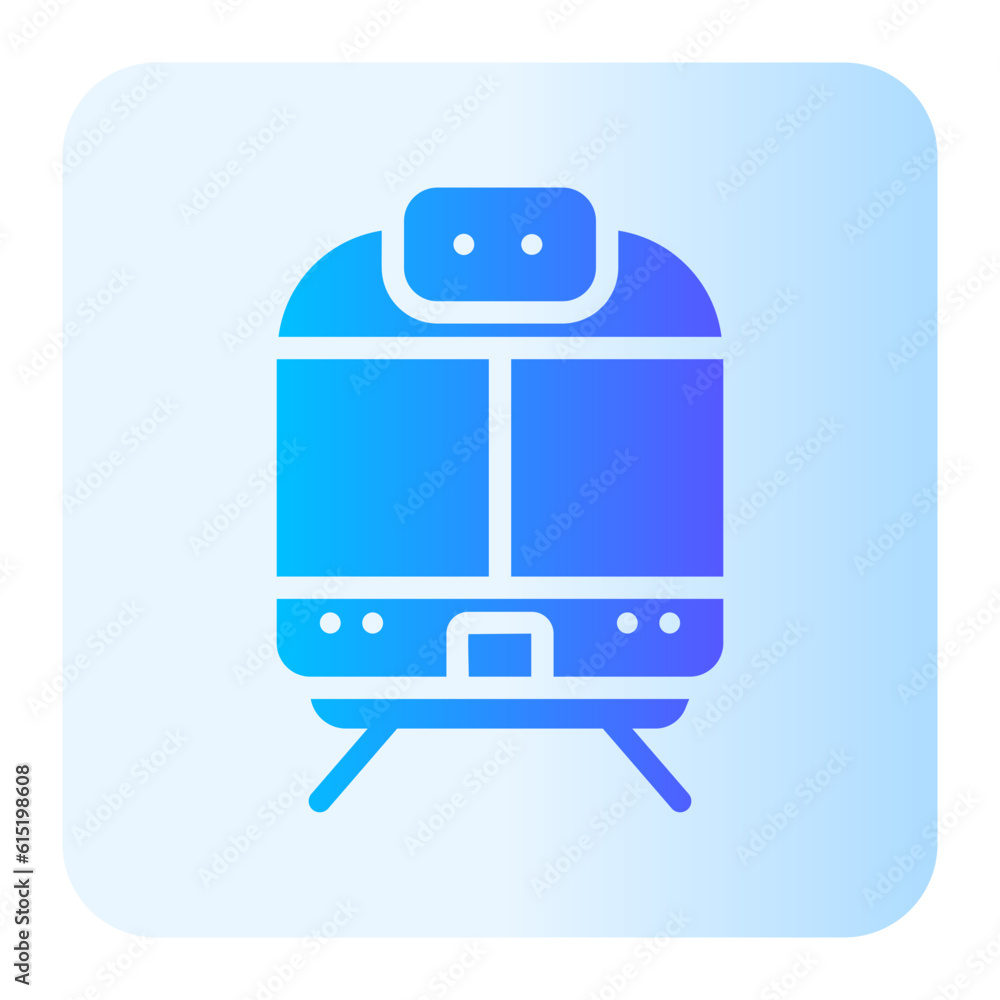train gradient icon