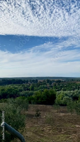 Vertical Timelapse Clouds