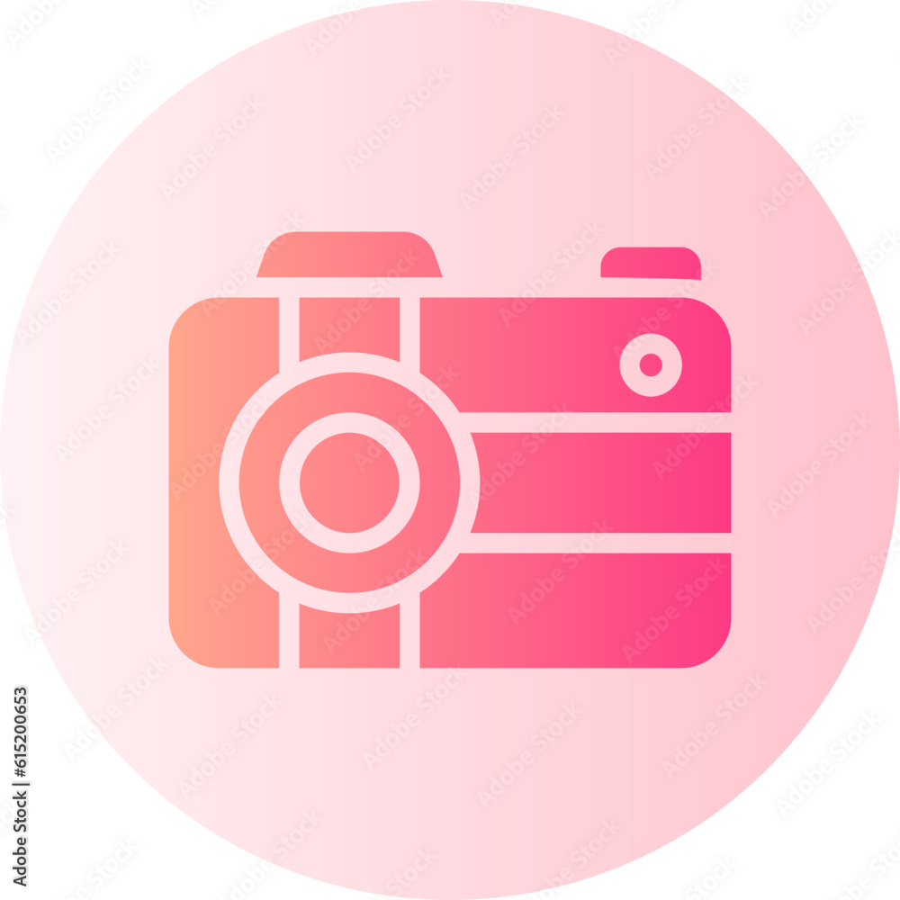 camera gradient icon camera gradient icon