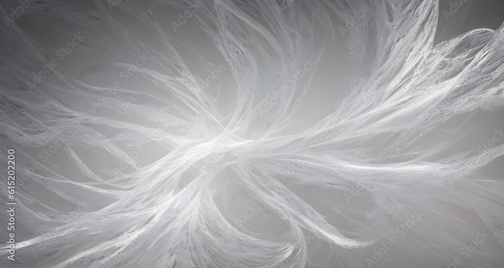 Fototapeta premium white abstract background, realistic digital painting, noise texture effect, Generative AI, Generative, AI