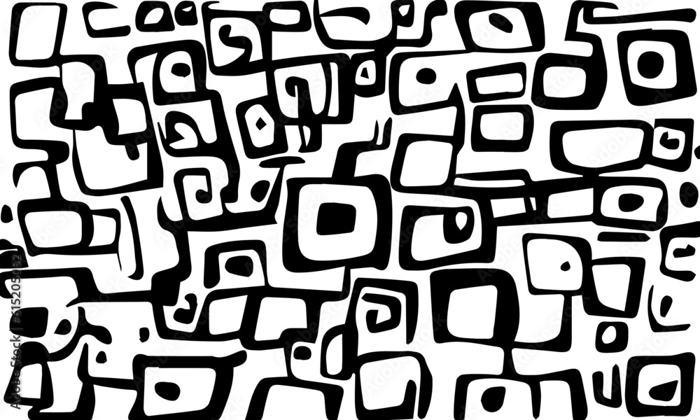 Abstract grunge texture, chaotic shape squares. Vector background Abstract grunge texture, chaotic shape squares. Vector background